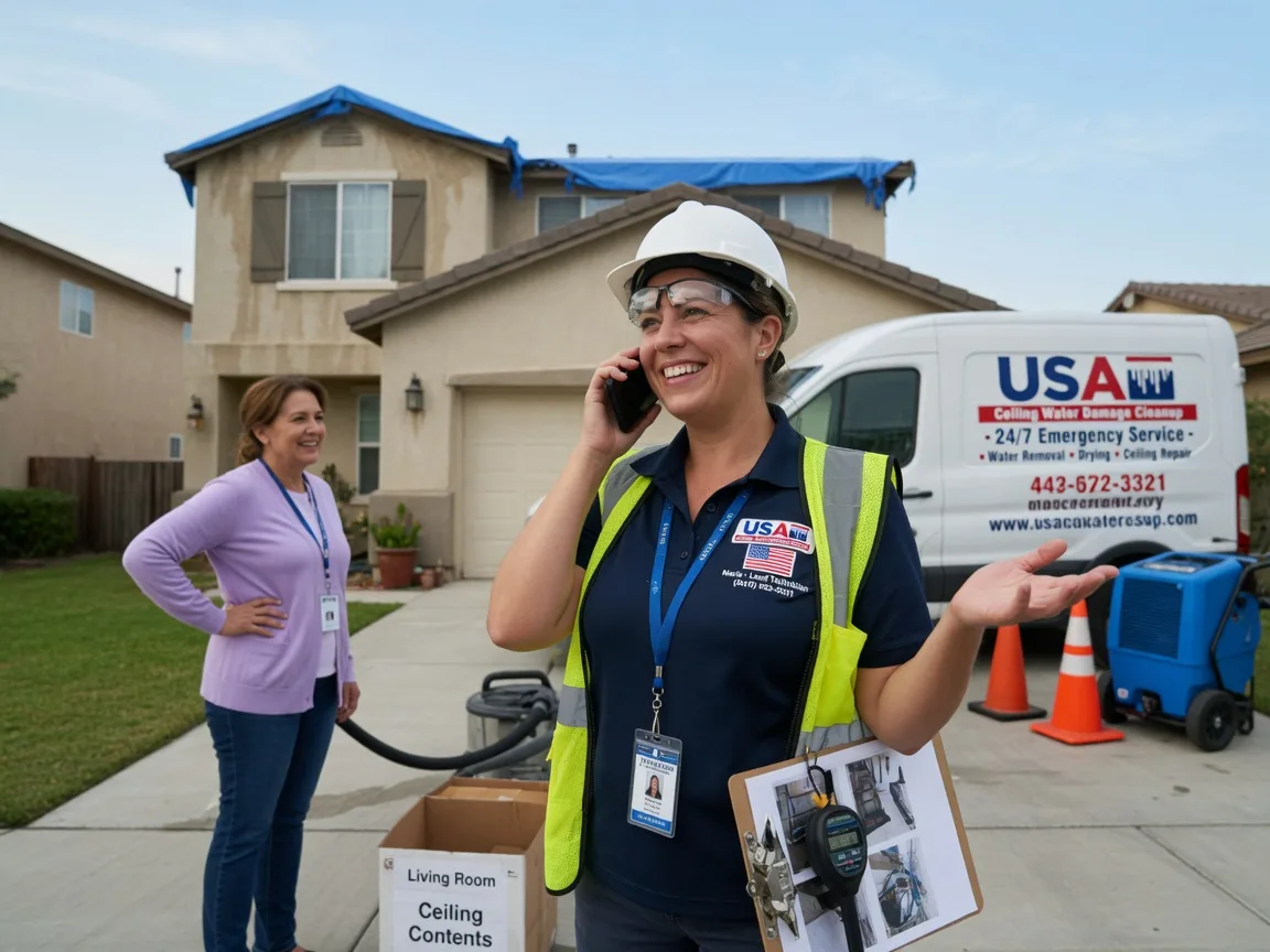 Ceiling Water Damage Restoration Villa Park, CA FAQs